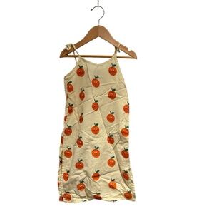 THE ANIMALS OBSERVATORY Kids Casual Dress with Orange Print - size 2